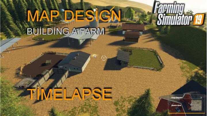 FS19 – Savegame Building A Farm V1