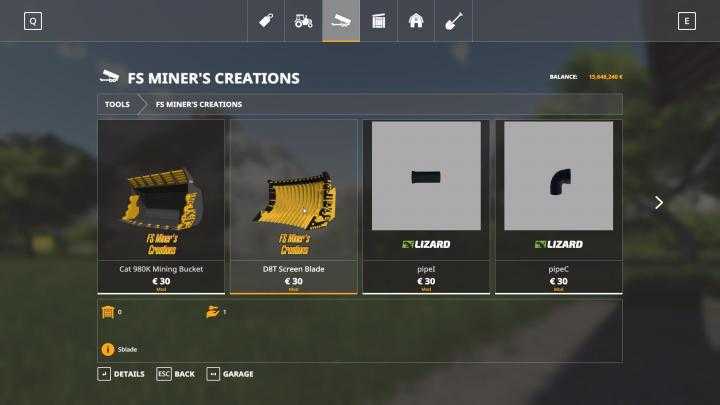 FS19 – Решетчатый отвал для бульдозера Cat D8-T V1.0 - Mody-FS.ru