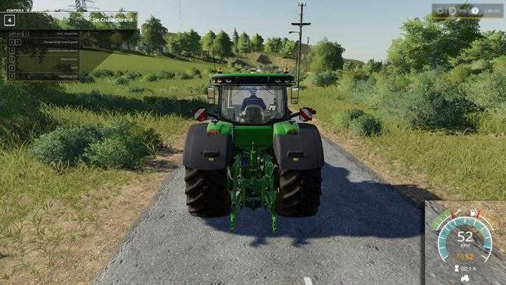 FS19 – Set Cruise Control V1