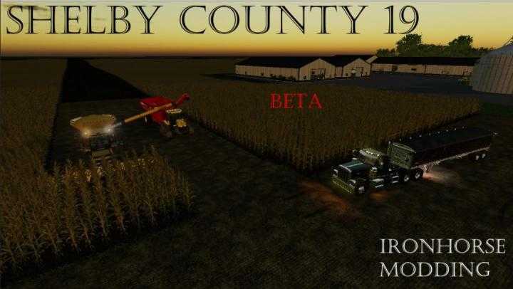 Shelby County Map Beta FS19