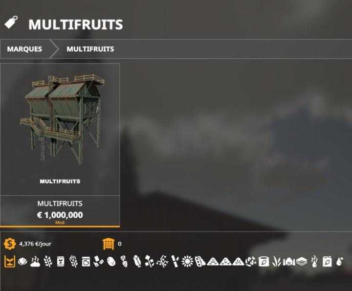 FS19 – Silo Multifruits V2