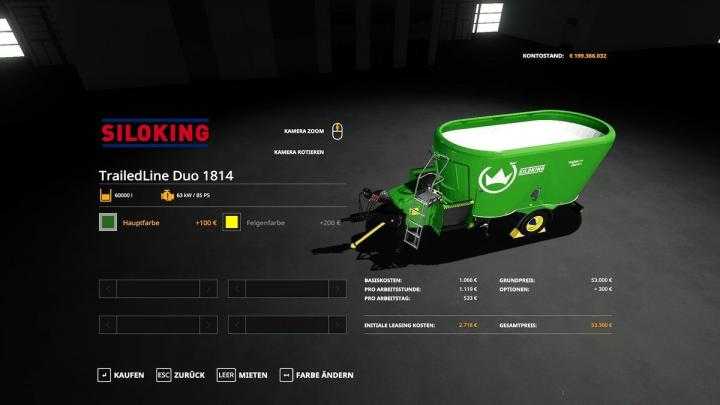 FS19 – Siloking Duo 1814 V1