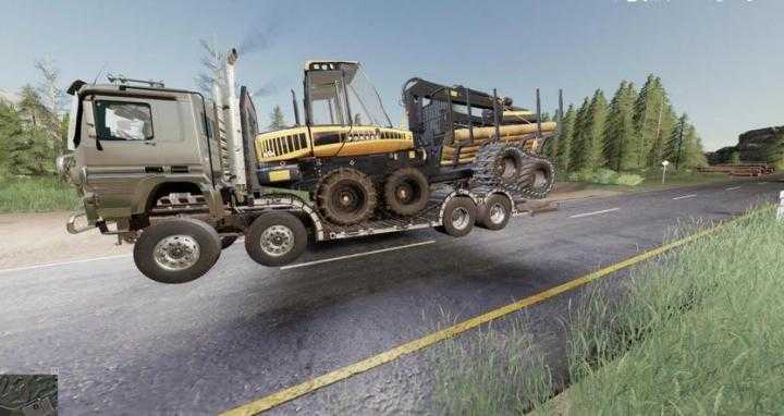 FS19 – Sisu Polar Forest Machine Transport V1