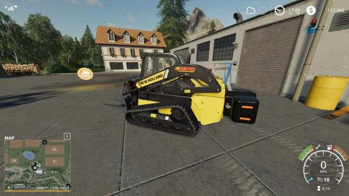 FS19 – Skidloader Weight Attachment V1