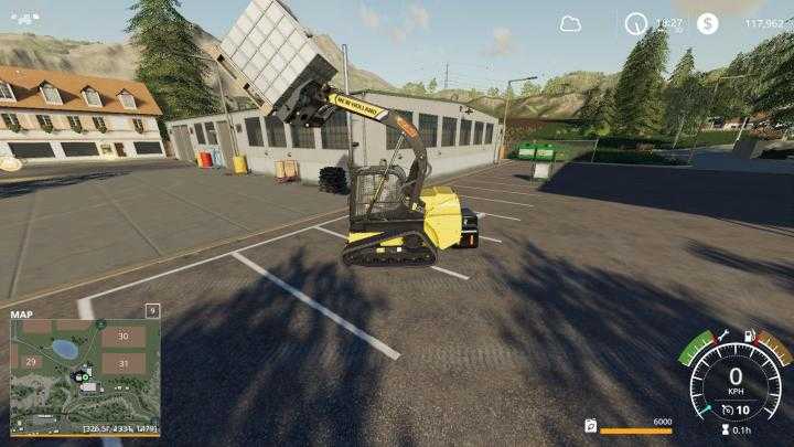 FS19 – Skidloader Weight Attachment V1