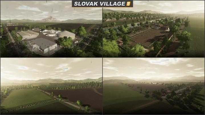 FS19 – Slovak Village Map V1.1