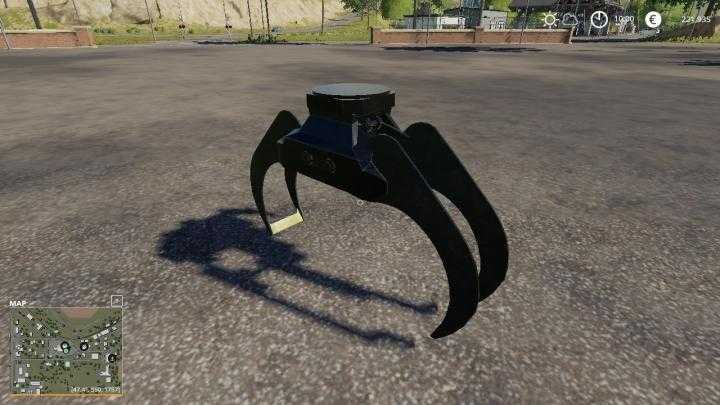 FS19 – Small Arm Fixed Clam V1