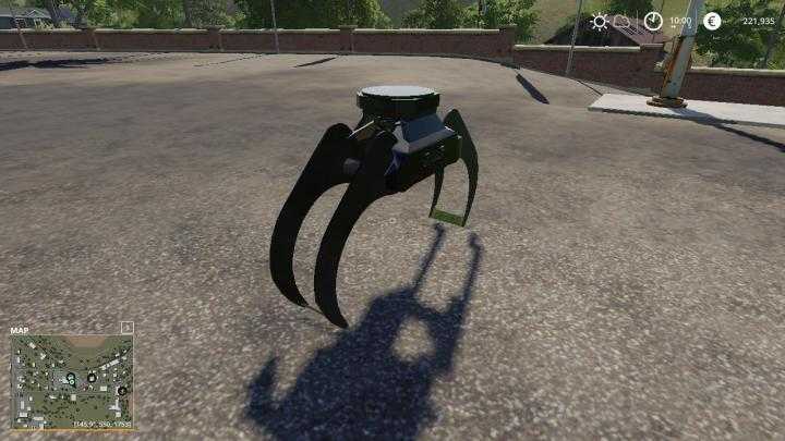 FS19 – Small Arm Fixed Clam V1