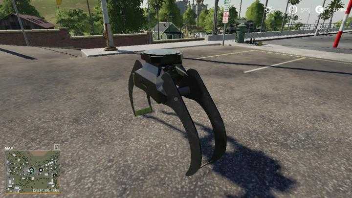 FS19 – Small Arm Fixed Clam V1