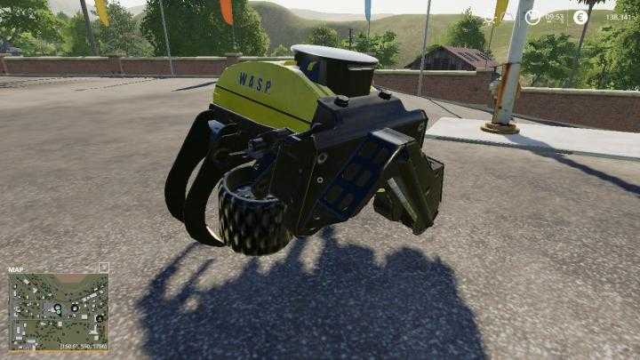 FS19 – Процессорная головка Small Arm W.a.s.p V1 - Mody-FS.ru