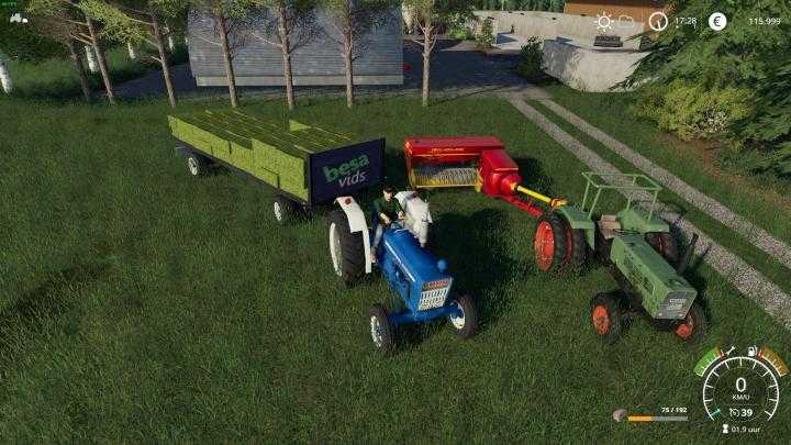 FS19 – Small Bales Autoload V1