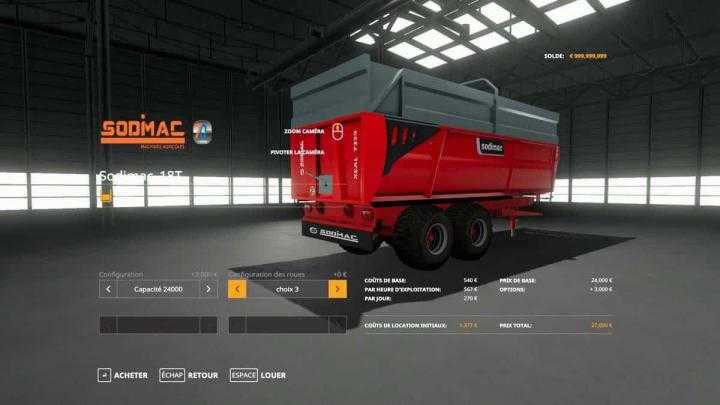 FS19 – Sodimac Xeal 7329 / 8832V1