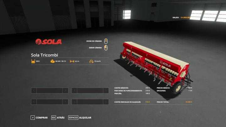 FS19 – Sola Tricombi V1