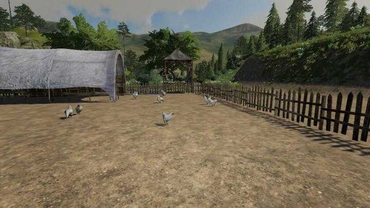 FS19 – Sosnovka Chicken Pen V1.1