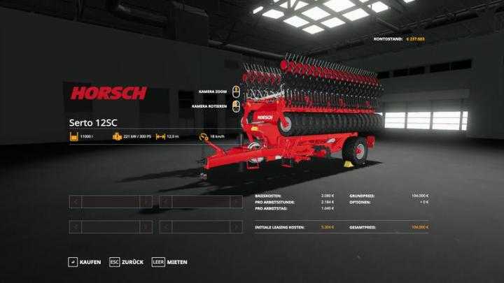 FS19 – Sowing Machine For The South Hemmer V1.2