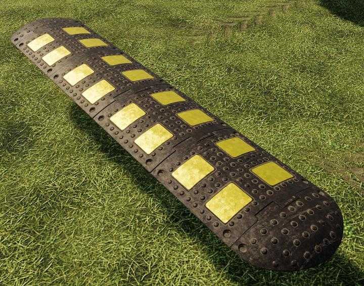 FS19 – Speed Bump Prefab V1