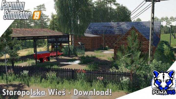 FS19 – Staropolska Wies Map V1