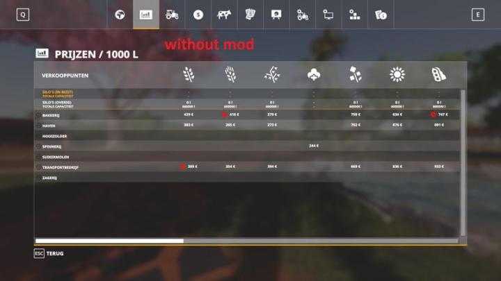 FS19 – Station Prices V1.1