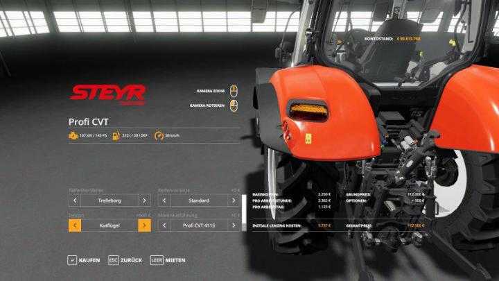 FS19 – Steyr Profi Cvt V1.4