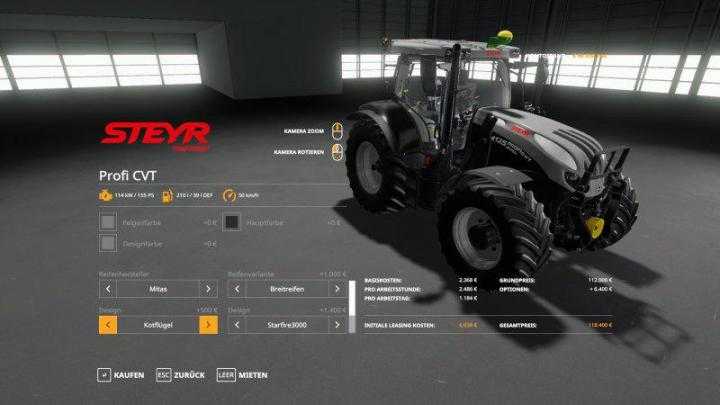 FS19 – Steyr Profi Cvt V1.4