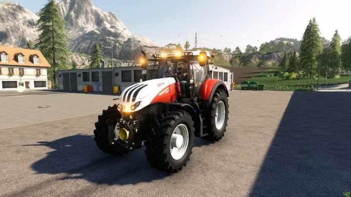 Steyr Terrus Cvt With Smoke (Bergbauer Edit) V1.1 FS19