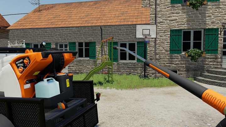 Stihl Re581 With Trailer V1.0 FS19