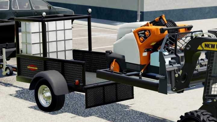 Stihl Re581 With Trailer V1.0 FS19