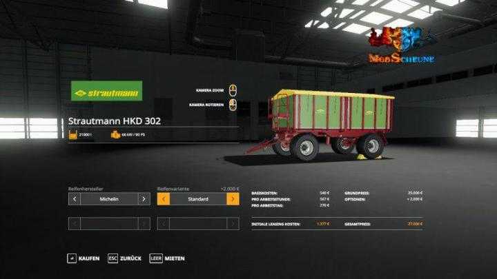 FS19 – Strautmann Hkd302 V1