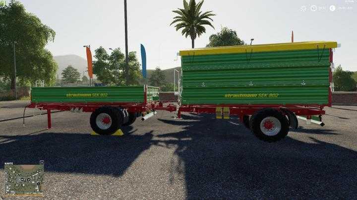 FS19 – Strautmann Sek 802 Hose V1.0.0.1