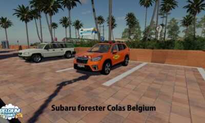 FS19 – Subaru Forester Colas Belgium Скин V1
