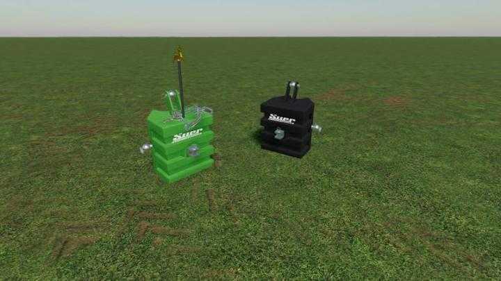 FS19 – Suer/john Deere Gewichte V2