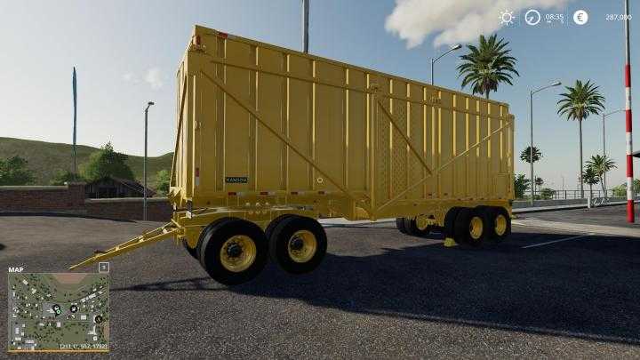 FS19 – Sugarcane Trailer V1