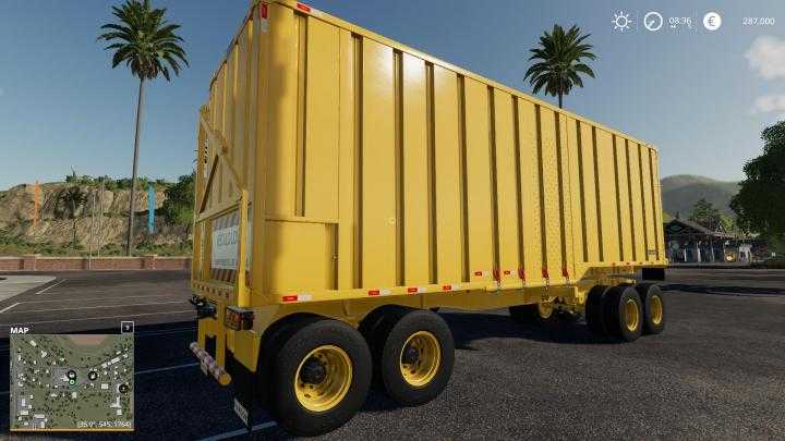 FS19 – Sugarcane Trailer V1