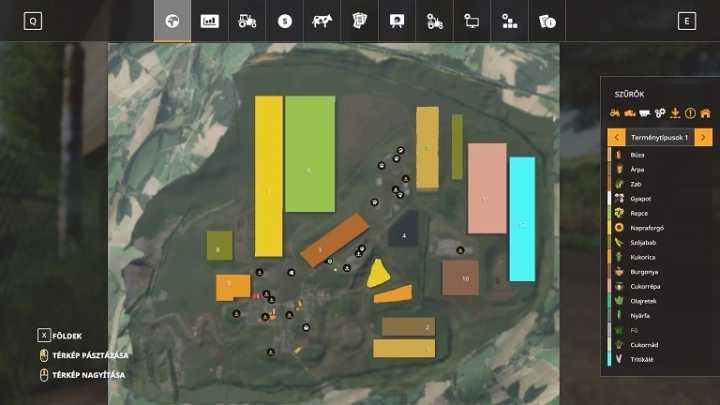 Szandavaralja Map Multifruit V3.0 FS19