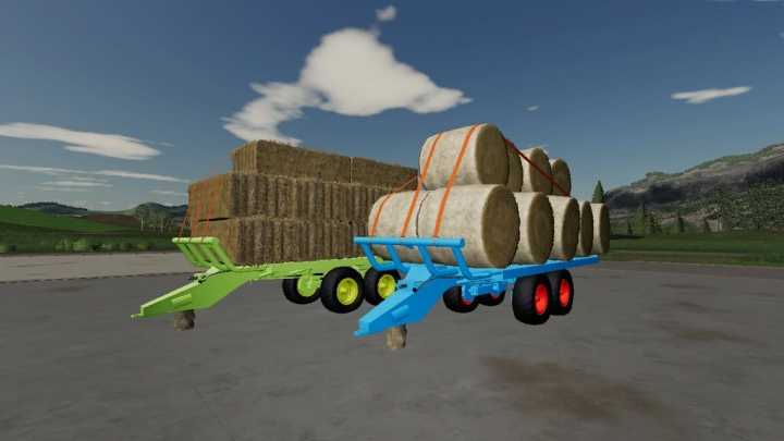 T088 Bale Trailer V1.1 FS19