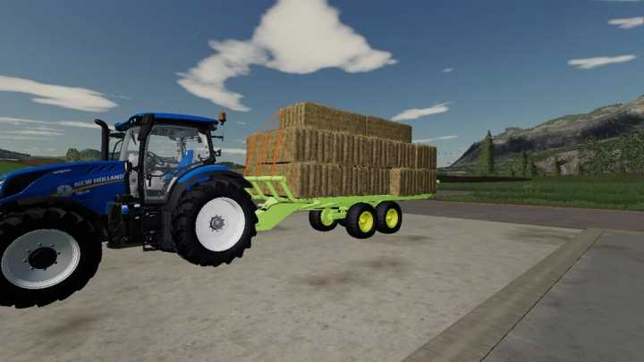 T088 Bale Trailer V1.1 FS19