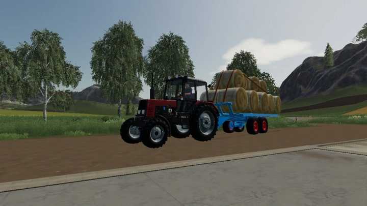 T088 Bale Trailer V1.1 FS19