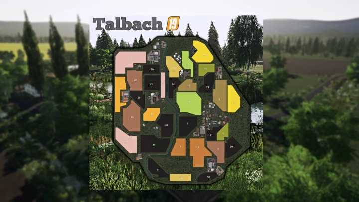 Talbach Map V1.2 FS19