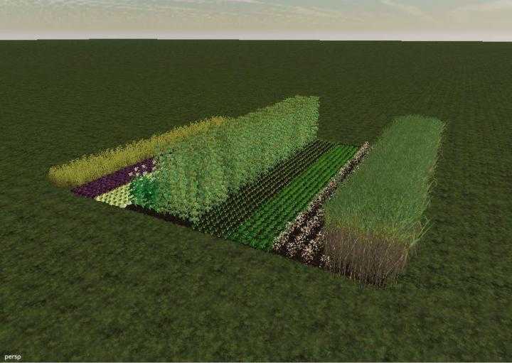 FS19 – Template Map Fruit V1