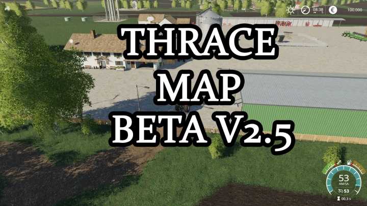 Thrace Map Beta V2.5 Beta FS19