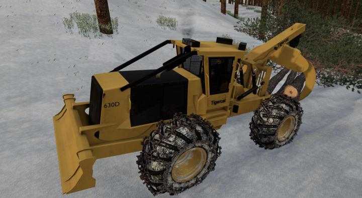 FS19 – Tigercat 630D Skidder V1