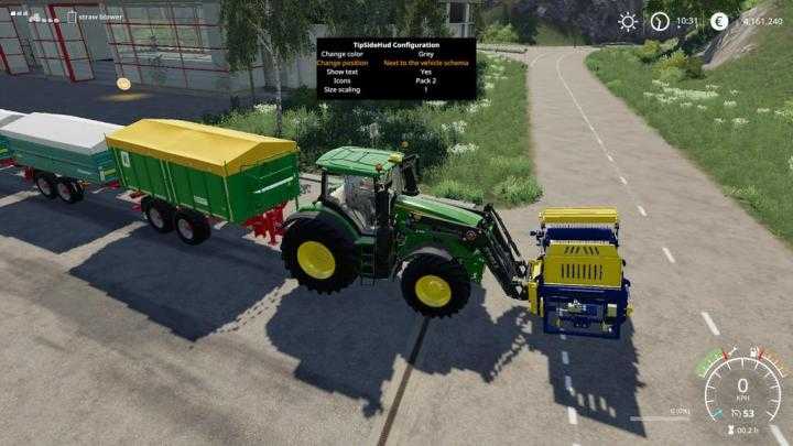 FS19 – Tip Side Hud V1