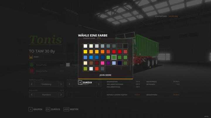 FS19 – To Kroger Taw Trailer V1.1