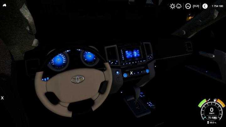 FS19 – Toyota Land Cruiser 200 2013 V8 V3