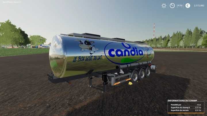 Trailer Agromilk V1.0 FS19