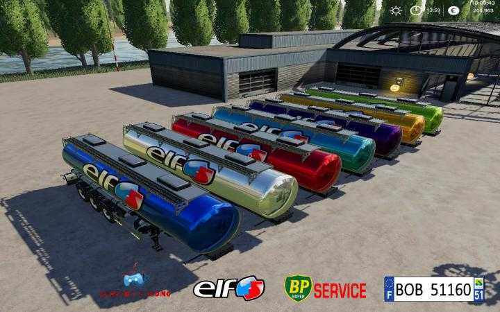 FS19 – Trailer Bp Elf By Bob51160 V1.0.0.3