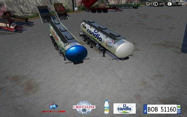 FS19 – Trailer Cristaline Candia By Bob51160 V1