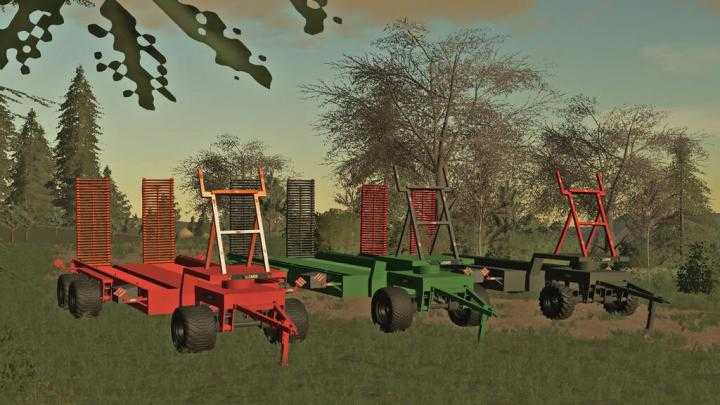 Trailer for Sugar Cane Harvester V1.0 FS19