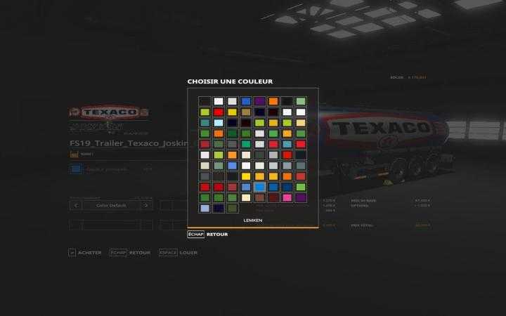 FS19 – Trailer Texaco Joskin V1.0.0.1