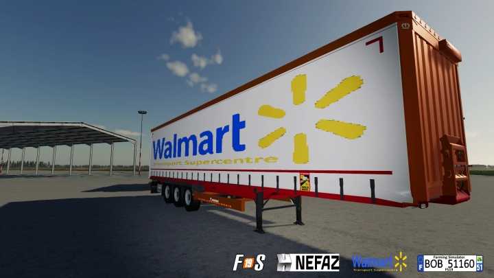 Truck Trailers Walmart Pack FS19